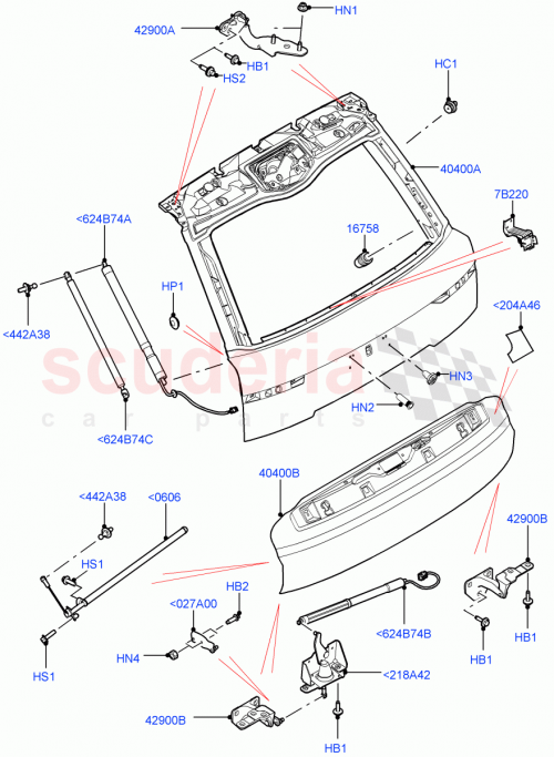 Part Diagram for Land Rover LR044895