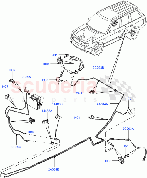 Part Diagram for Land Rover LR019464
