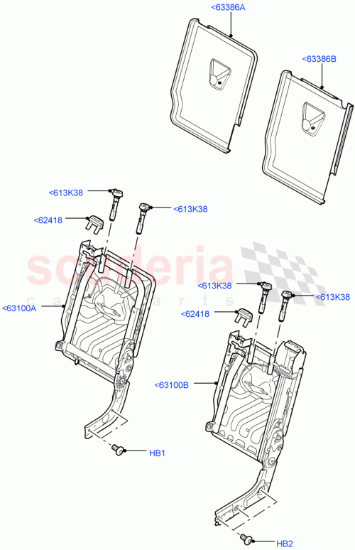 Part Diagram for Land Rover HMS500011PVJ