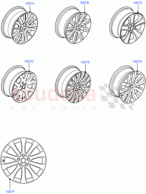 Part Diagram for Land Rover LR017280