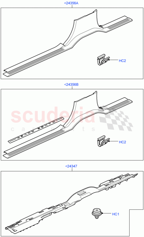 Part Diagram for Land Rover EMG500790PVJ