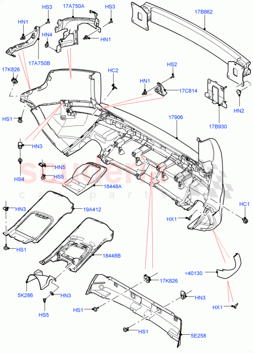 Part Diagram for Land Rover LR027872