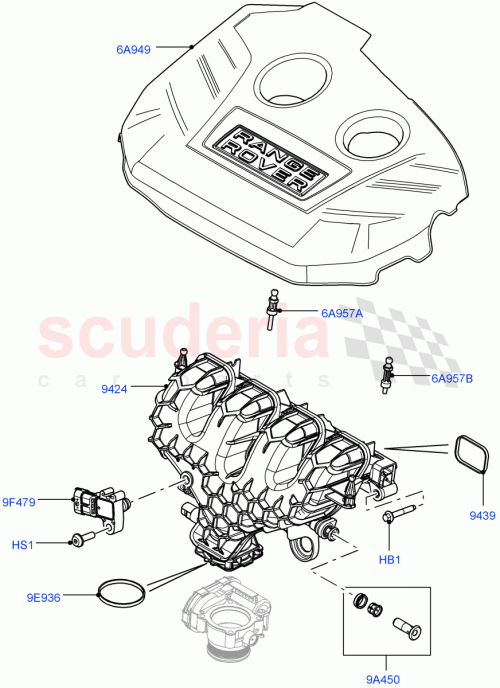 Part Diagram for Land Rover LR038762