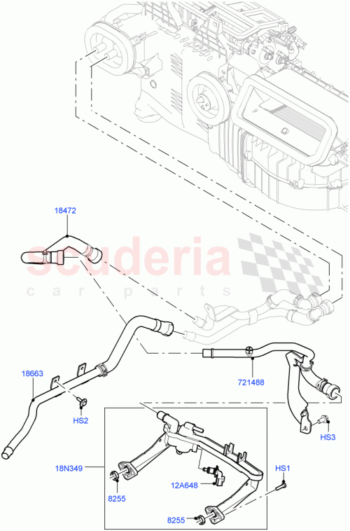 Part Diagram for Land Rover LR109401