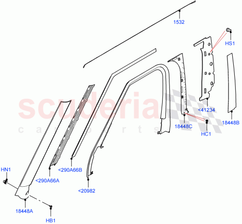 Part Diagram for Land Rover LR152633
