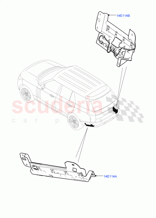 Part Diagram for Land Rover LR139037
