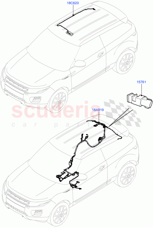 Part Diagram for Land Rover LR055567