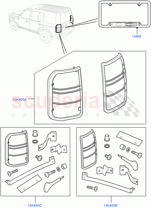 Part Diagram for Land Rover VPLFY0064