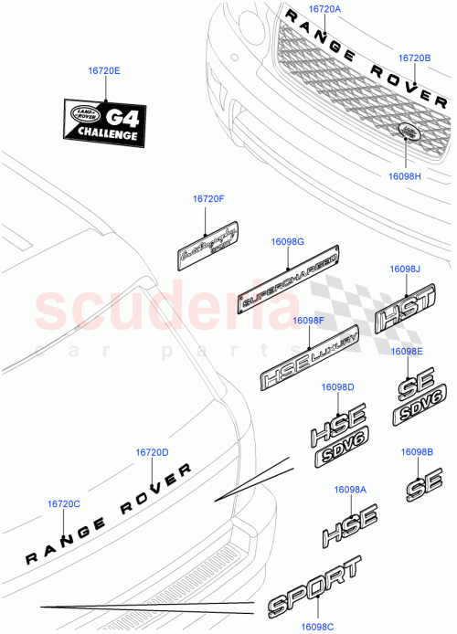 Part Diagram for Land Rover LR032868