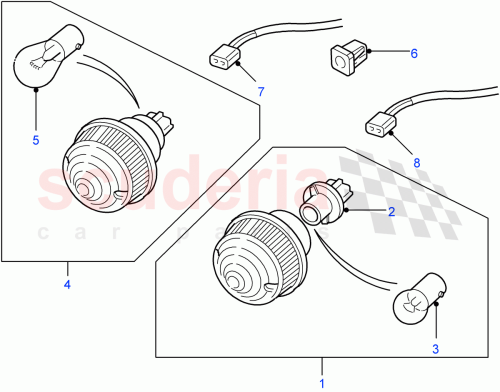 Part Diagram for Land Rover LR048188