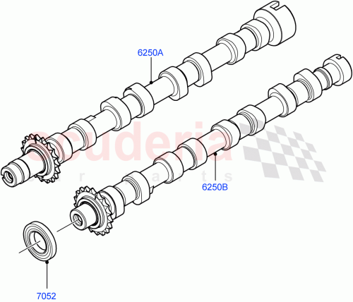 Part Diagram for Land Rover LR000659