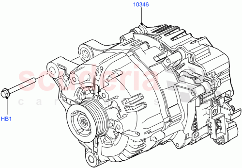 Part Diagram for Land Rover LR157915