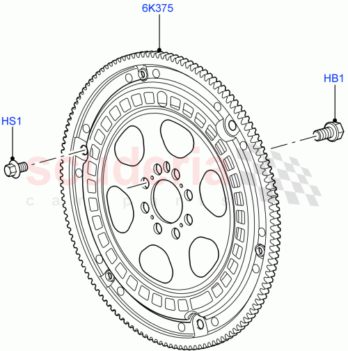 Part Diagram for Land Rover 1069174