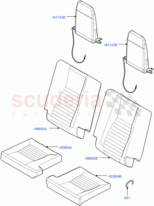 Part Diagram for Land Rover LR065298
