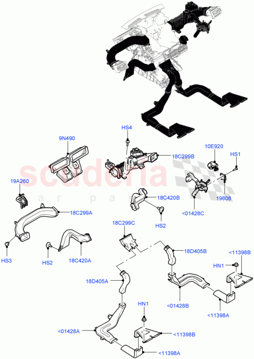 Part Diagram for Land Rover LR059578