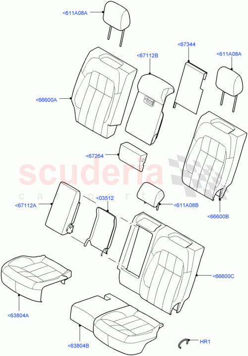 Part Diagram for Land Rover LR147681