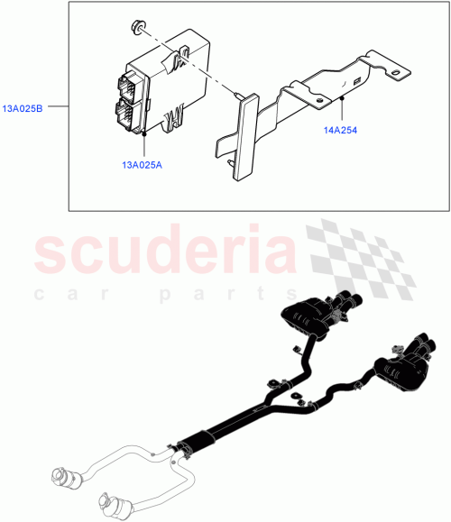 Part Diagram for Land Rover LR116793