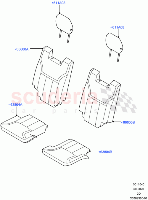 Part Diagram for Land Rover LR142950