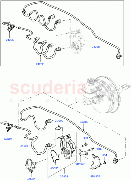 Part Diagram for Land Rover LR000300