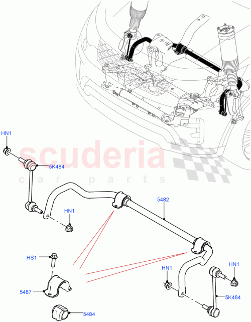 Part Diagram for Land Rover LR085669