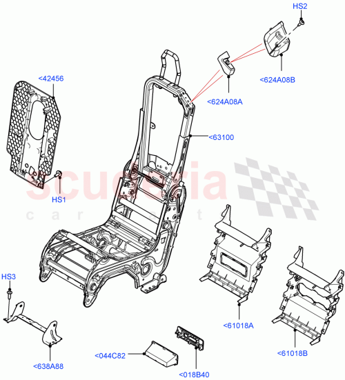 Part Diagram for Land Rover LR140546