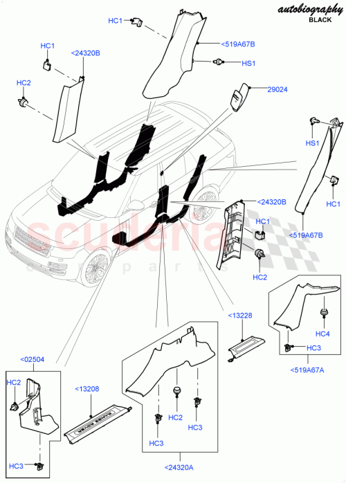 Part Diagram for Land Rover LR052281