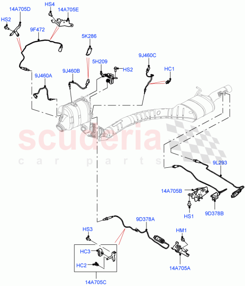 Part Diagram for Land Rover LR125423