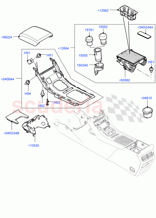 Part Diagram for Land Rover LR060292