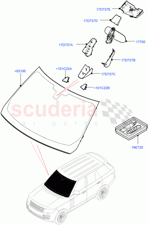 Part Diagram for Land Rover LR048990