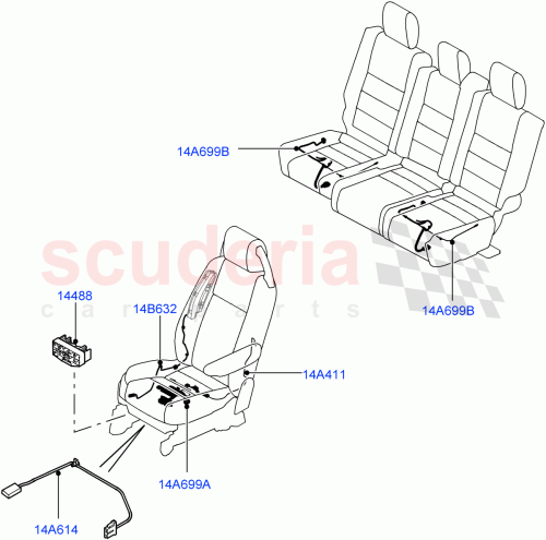 Part Diagram for Land Rover LR025962
