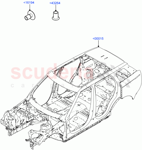 Part Diagram for Land Rover LR146795