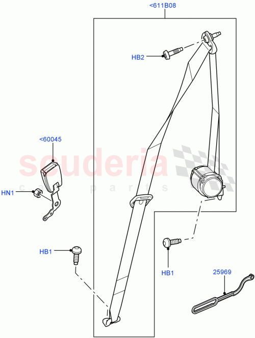 Part Diagram for Land Rover LR014331