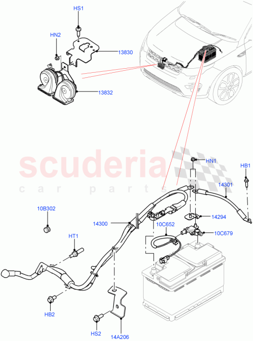 Part Diagram for Land Rover LR097652