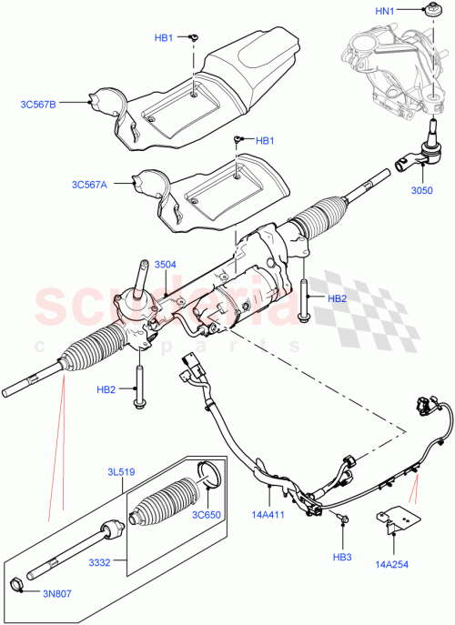 Part Diagram for Land Rover LR047514
