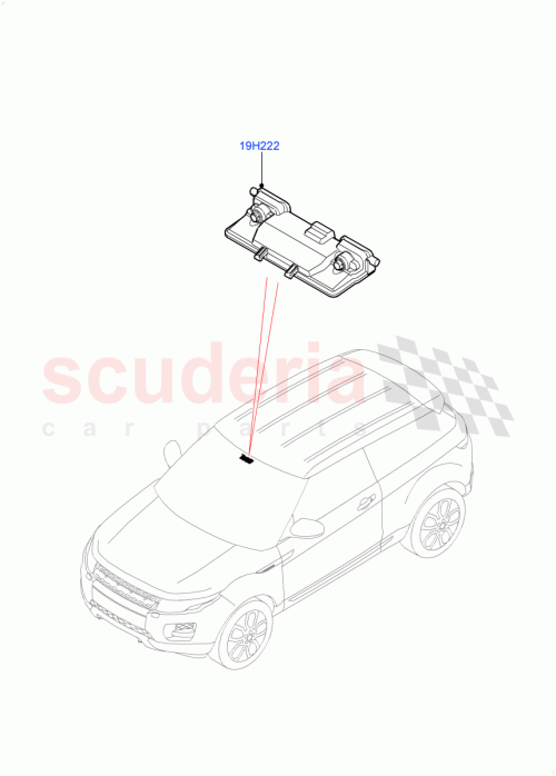 Part Diagram for Land Rover LR083863