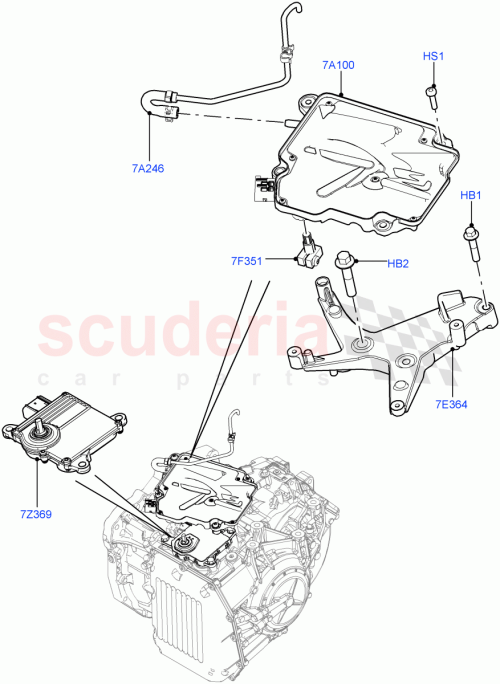 Part Diagram for Land Rover LR024737