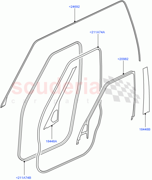 Part Diagram for Land Rover LR048317