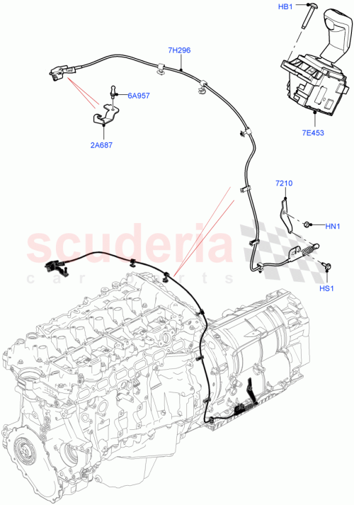 Part Diagram for Land Rover LR143310