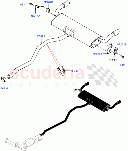 Part Diagram for Land Rover LR084732