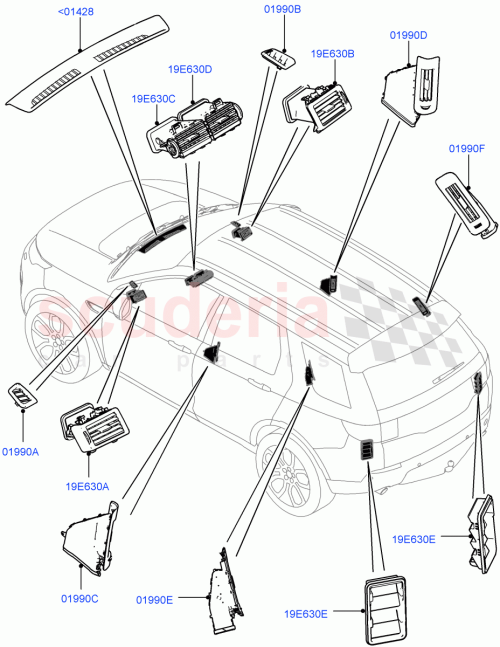 Part Diagram for Land Rover LR059806