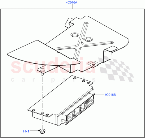 Part Diagram for Land Rover LR019427