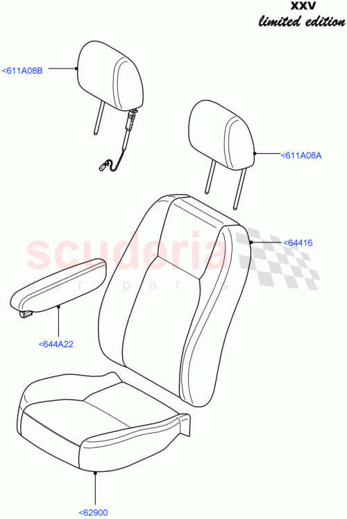 Part Diagram for Land Rover LR057946