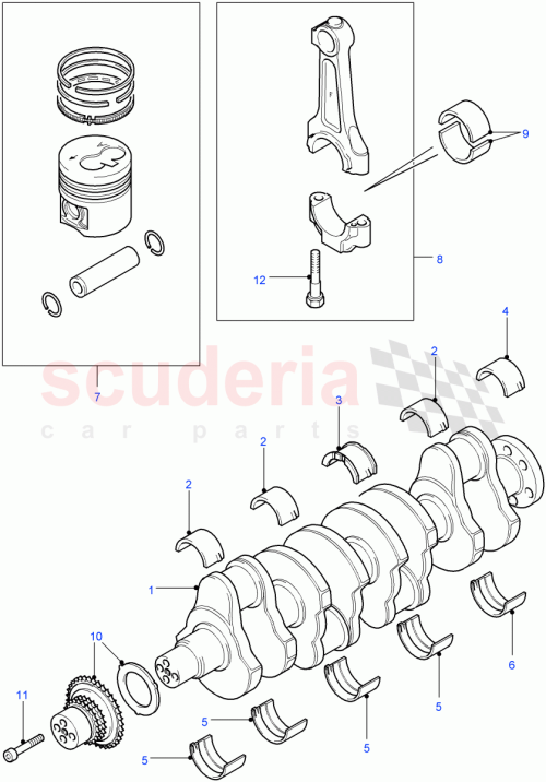Part Diagram for Land Rover LR004437