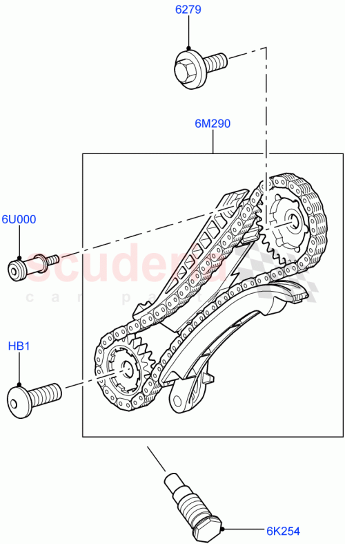 Part Diagram for Land Rover 4615307