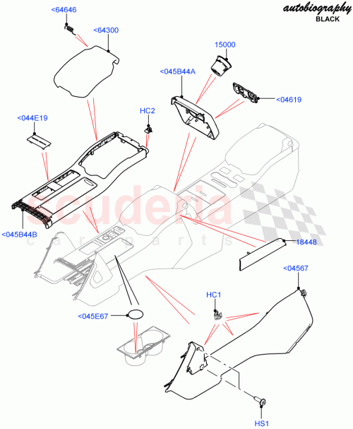 Part Diagram for Land Rover LR108843