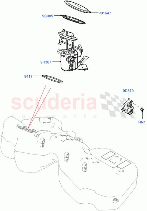 Part Diagram for Land Rover LR117839