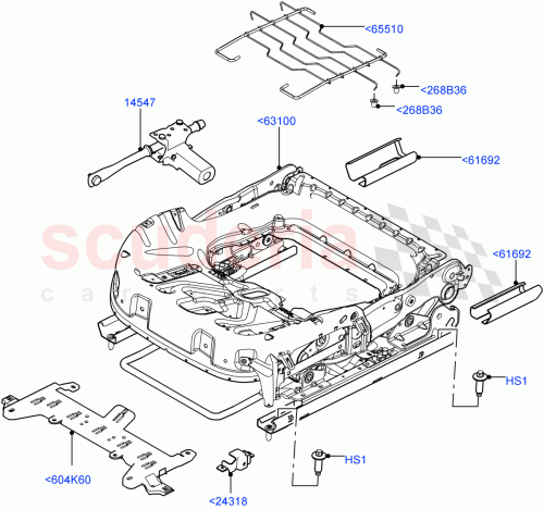 Part Diagram for Land Rover LR028225