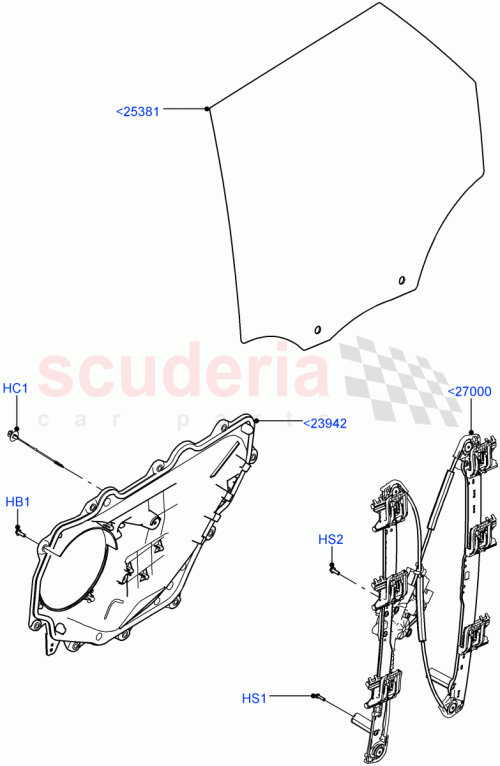Part Diagram for Land Rover LR110432