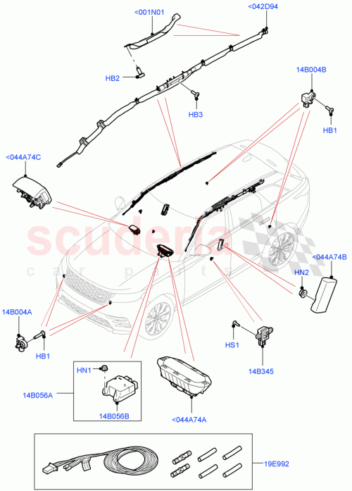Part Diagram for Land Rover LR153529