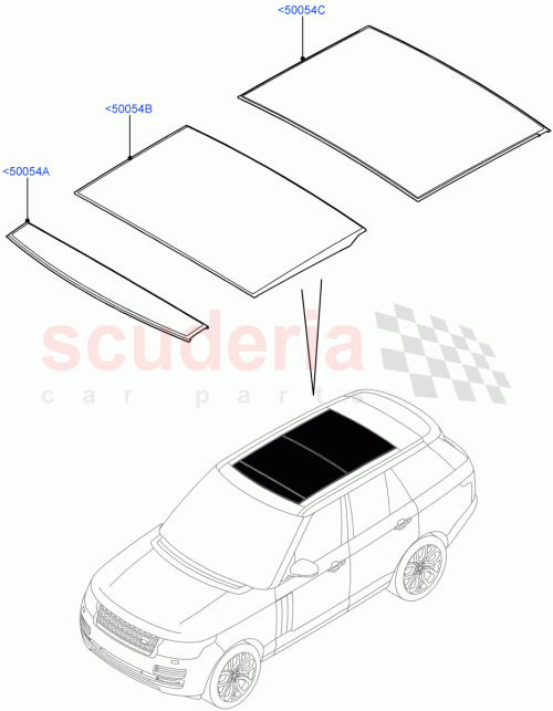 Part Diagram for Land Rover LR145002
